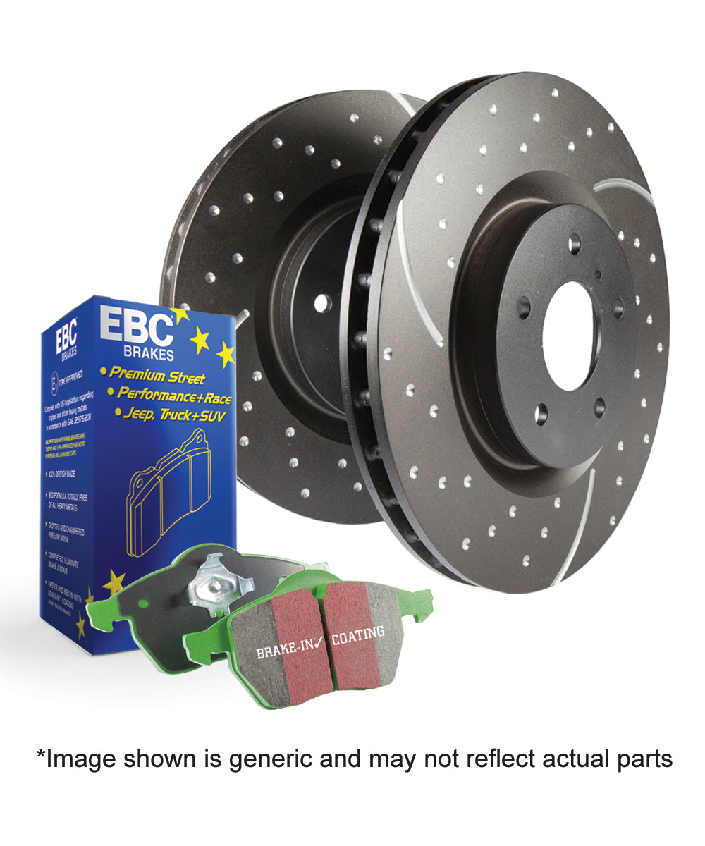 EBC Brakes Pad and Disc Kit (PD11KF615) – EBC-RACING