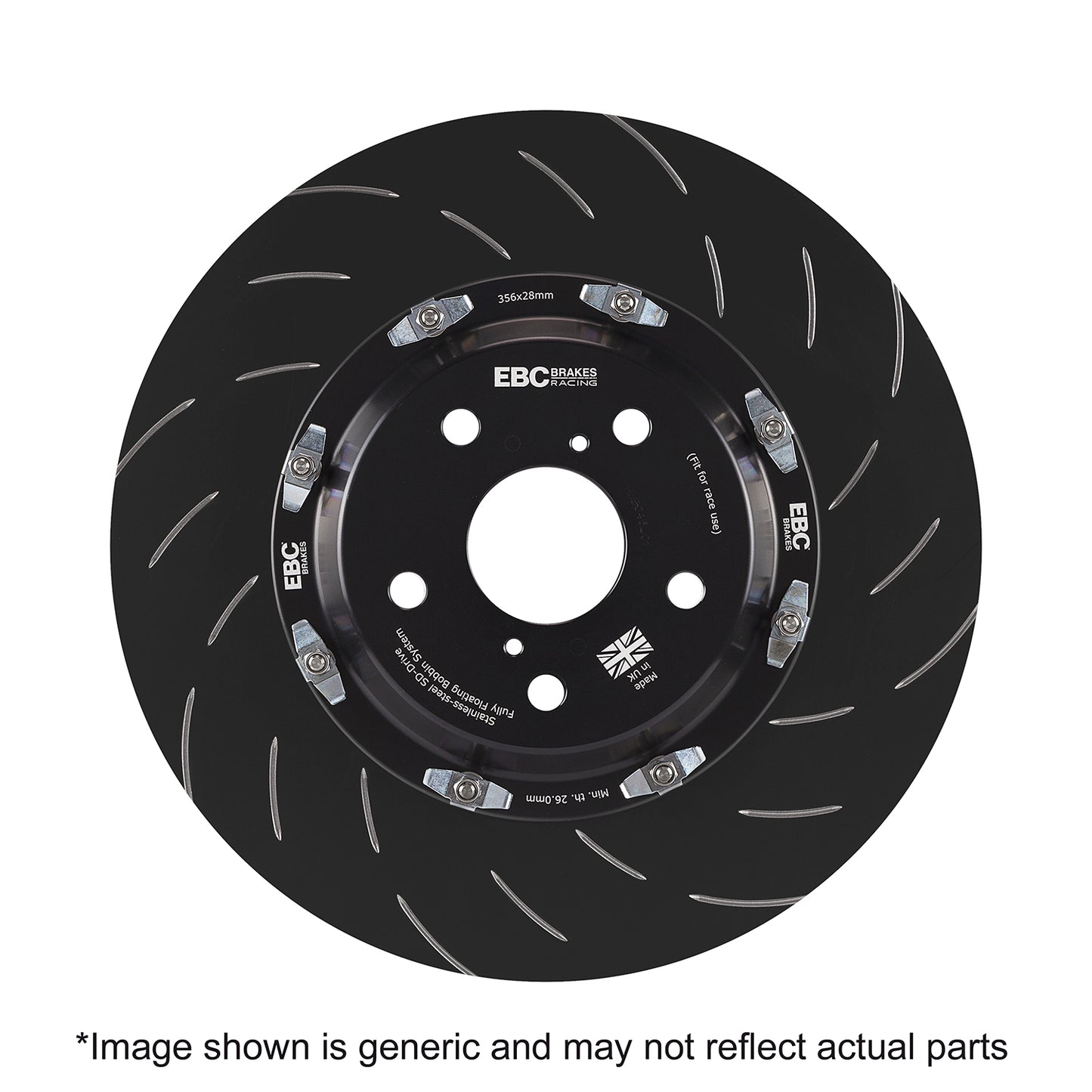 EBC 2 Piece Floating Discs SG2F016 Front