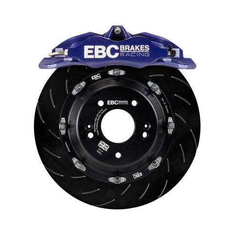 EBC Apollo Balanced Big Brake Kit, 330mm, Black Caliper (BBK018BLK-1) Front