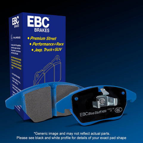 EBC Bluestuff NDX Trackday Brake Pad Set (DP52144NDX)