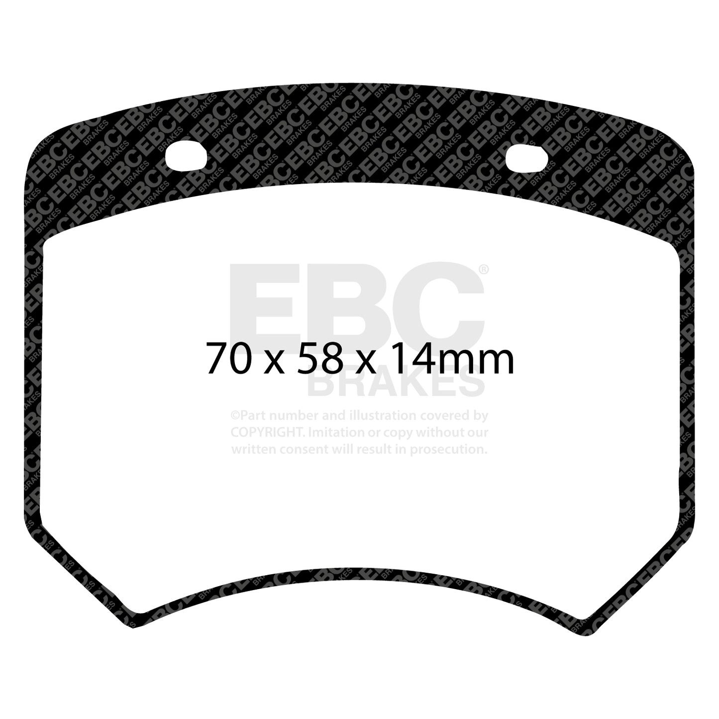 EBC Ultimax OE Replacement Brake Pad Set (DP102)