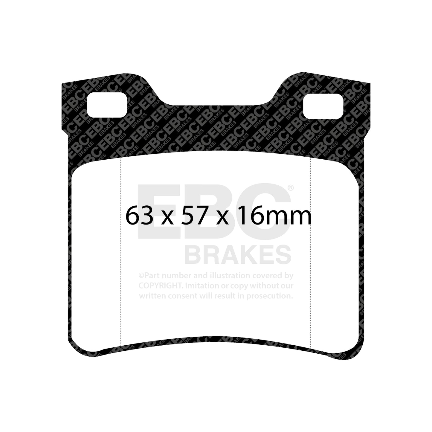 EBC Ultimax OE Replacement Brake Pad Set (DP1048)