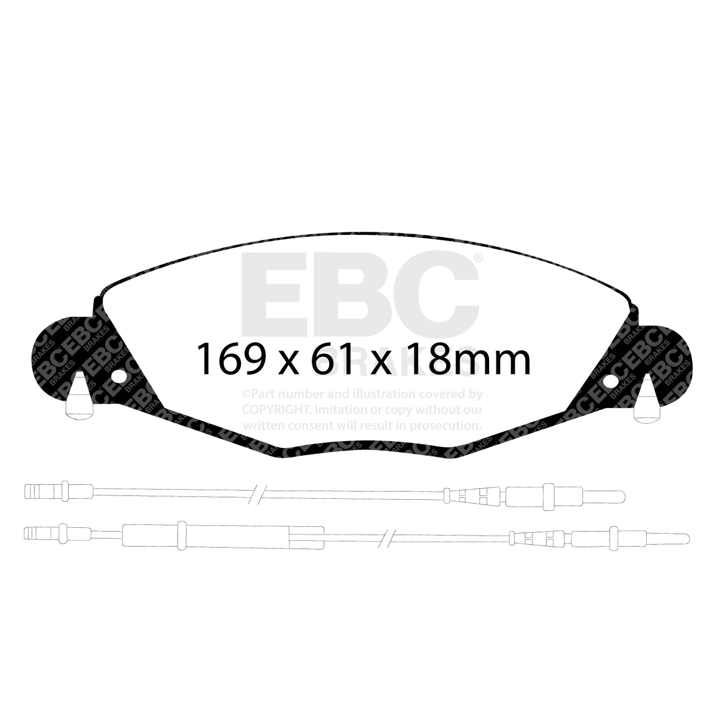 EBC Greenstuff 2000 Series Sport Brake Pad Set (DP21372)