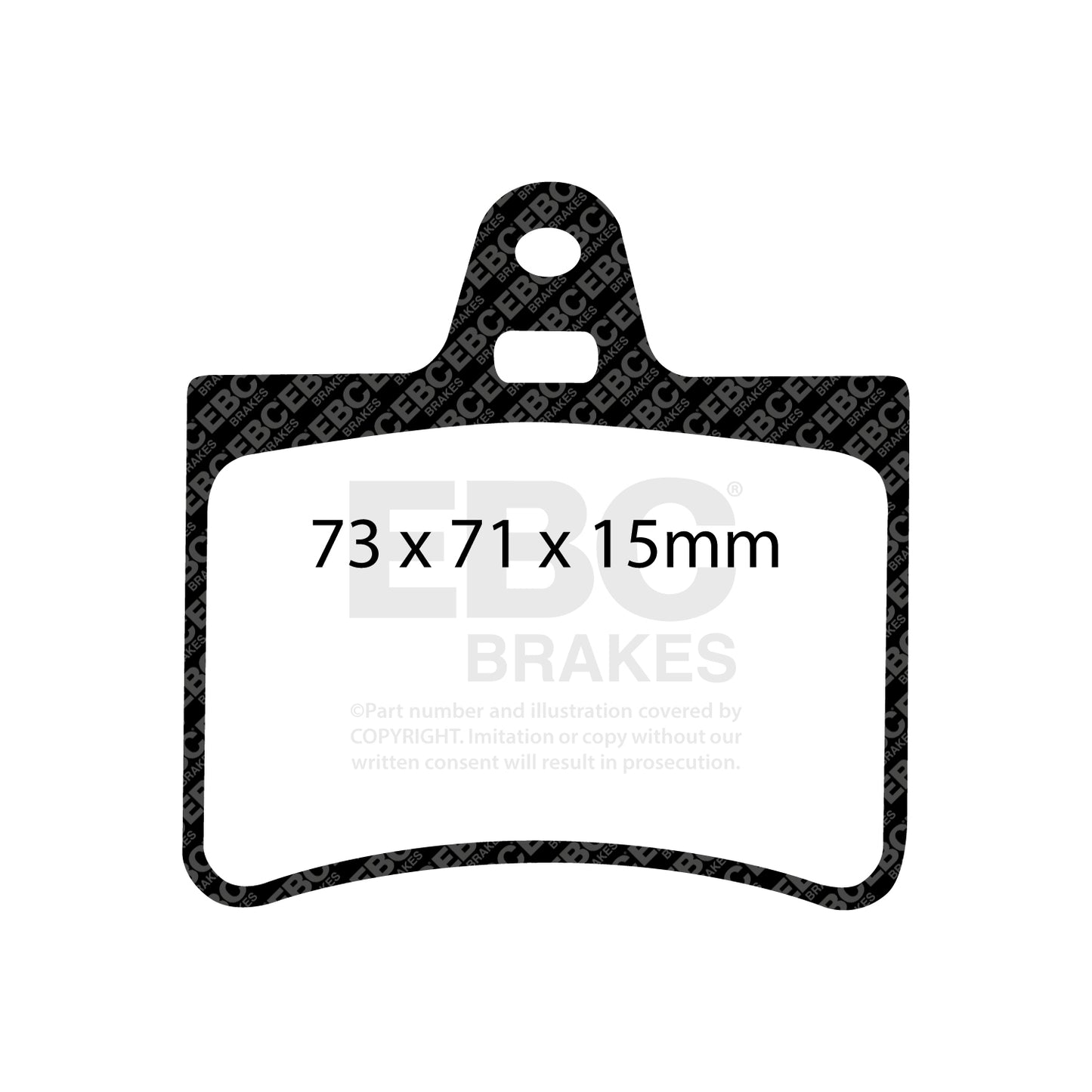 EBC Greenstuff 2000 Series Sport Brake Pad Set (DP21373)