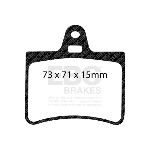 EBC Greenstuff 2000 Series Sport Brake Pad Set (DP21373)