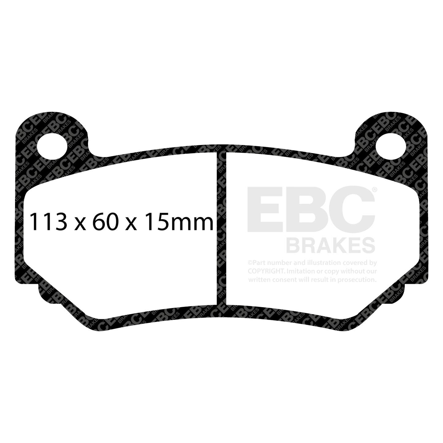 EBC Bluestuff NDX Trackday Brake Pad Set (DP51377NDX)