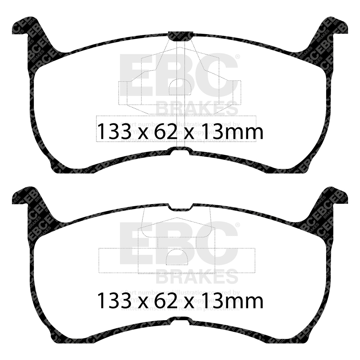 EBC Greenstuff 2000 Series Sport Brake Pad Set (DP21503)