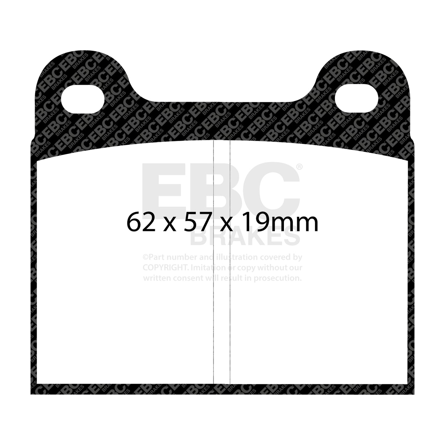 EBC Ultimax OE Replacement Brake Pad Set (DP185)