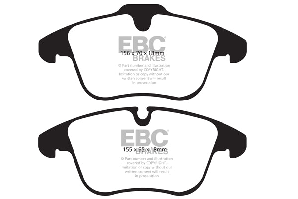 EBC Greenstuff 2000 Series Sport Brake Pad Set (DP21911)