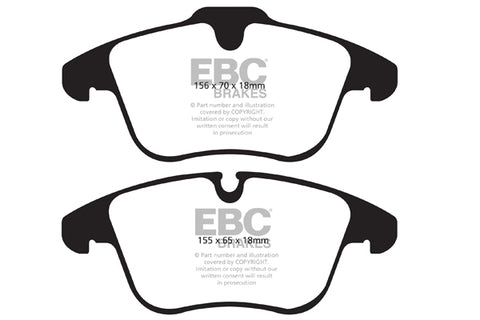 EBC Ultimax OE Replacement Brake Pad Set (DP1911)