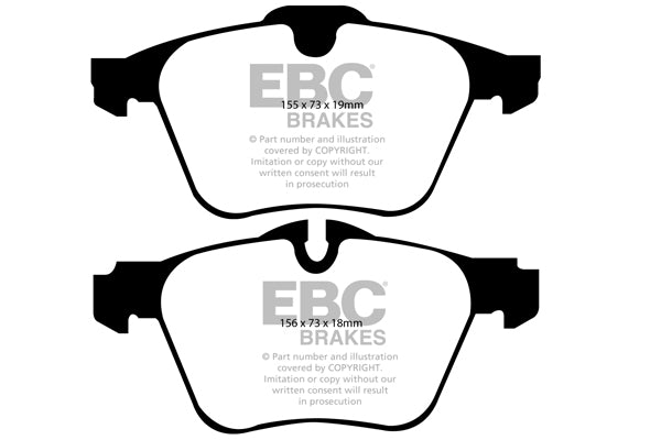 EBC Ultimax OE Replacement Brake Pad Set (DP1912)