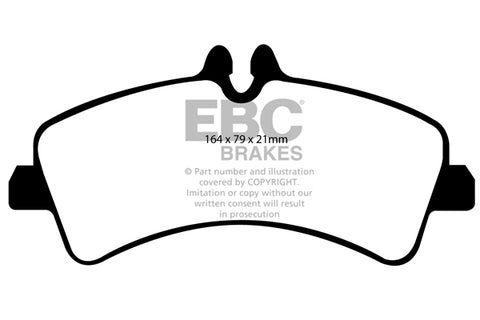 EBC Ultimax OE Replacement Brake Pad Set (DP1929)