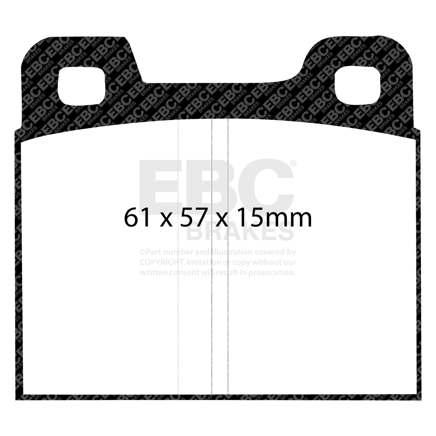 EBC Ultimax OE Replacement Brake Pad Set (DP193)