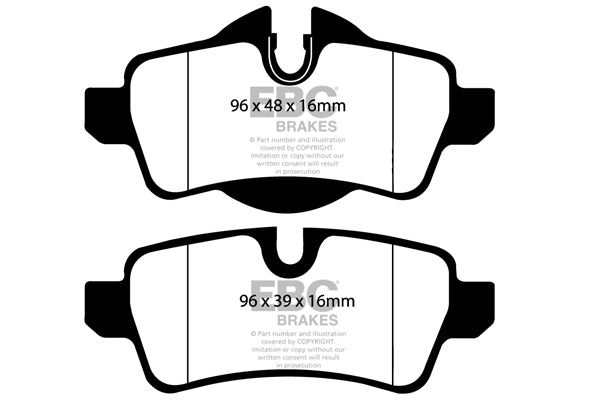 EBC Bluestuff NDX Trackday Brake Pad Set (DP51931NDX)