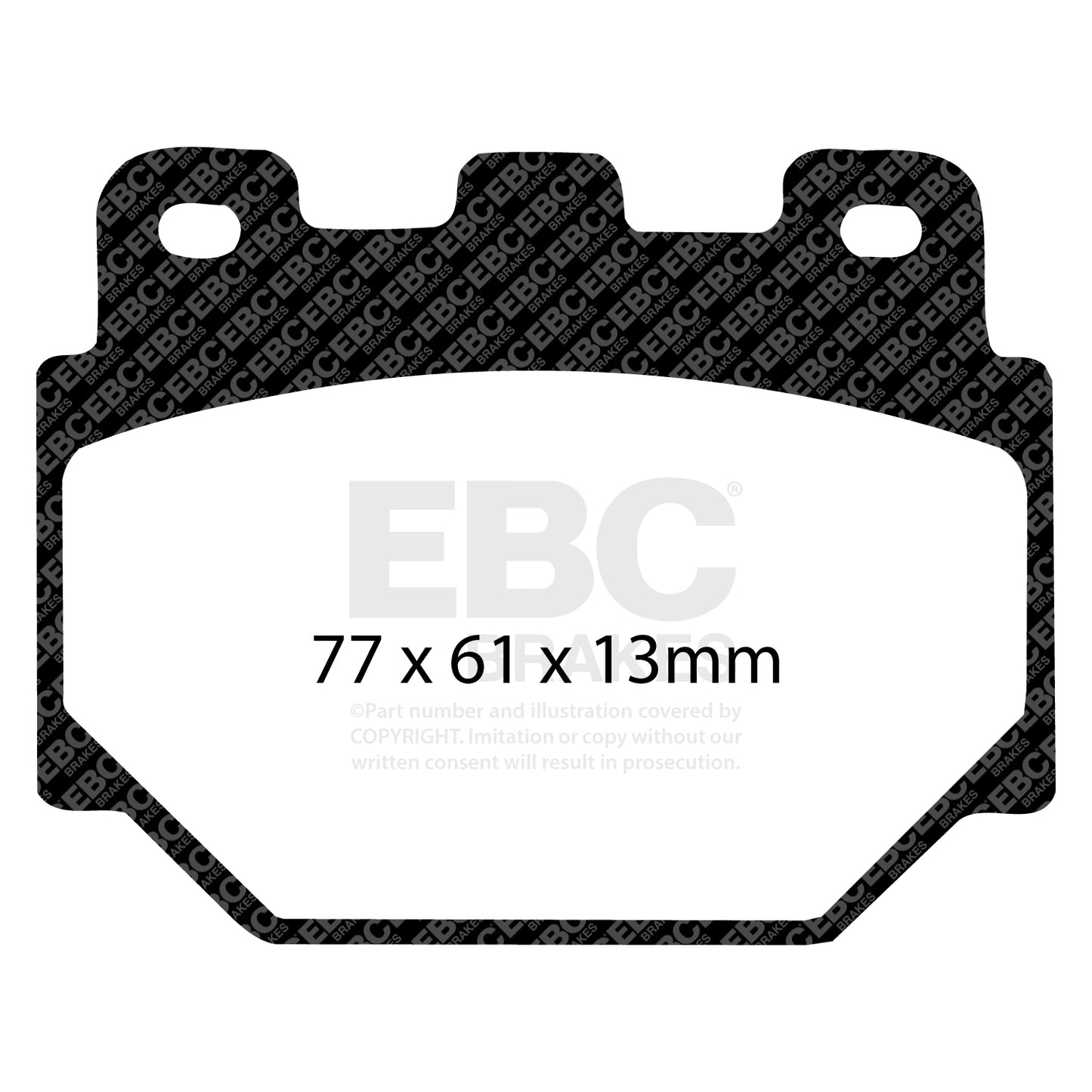 EBC Ultimax OE Replacement Brake Pad Set (DP195)