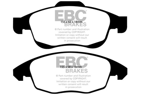 EBC Ultimax OE Replacement Brake Pad Set (DP1959)