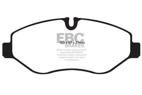 EBC Ultimax OE Replacement Brake Pad Set (DP1980)