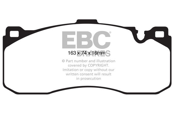 EBC Bluestuff NDX Trackday Brake Pad Set (DP51995NDX)