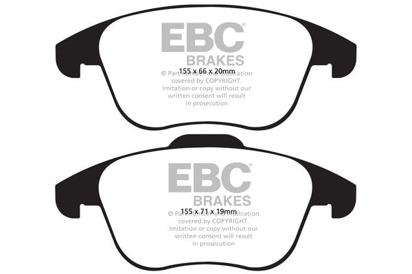 EBC Greenstuff 2000 Series Sport Brake Pad Set (DP21997)