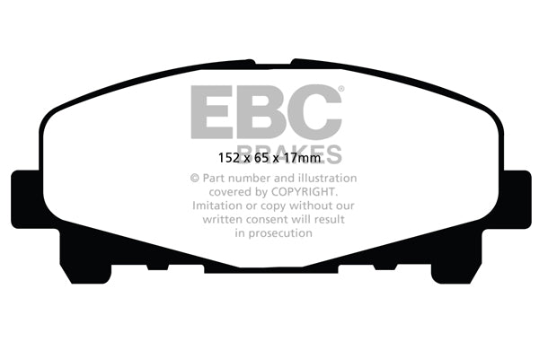 EBC Ultimax OE Replacement Brake Pad Set (DP1999)