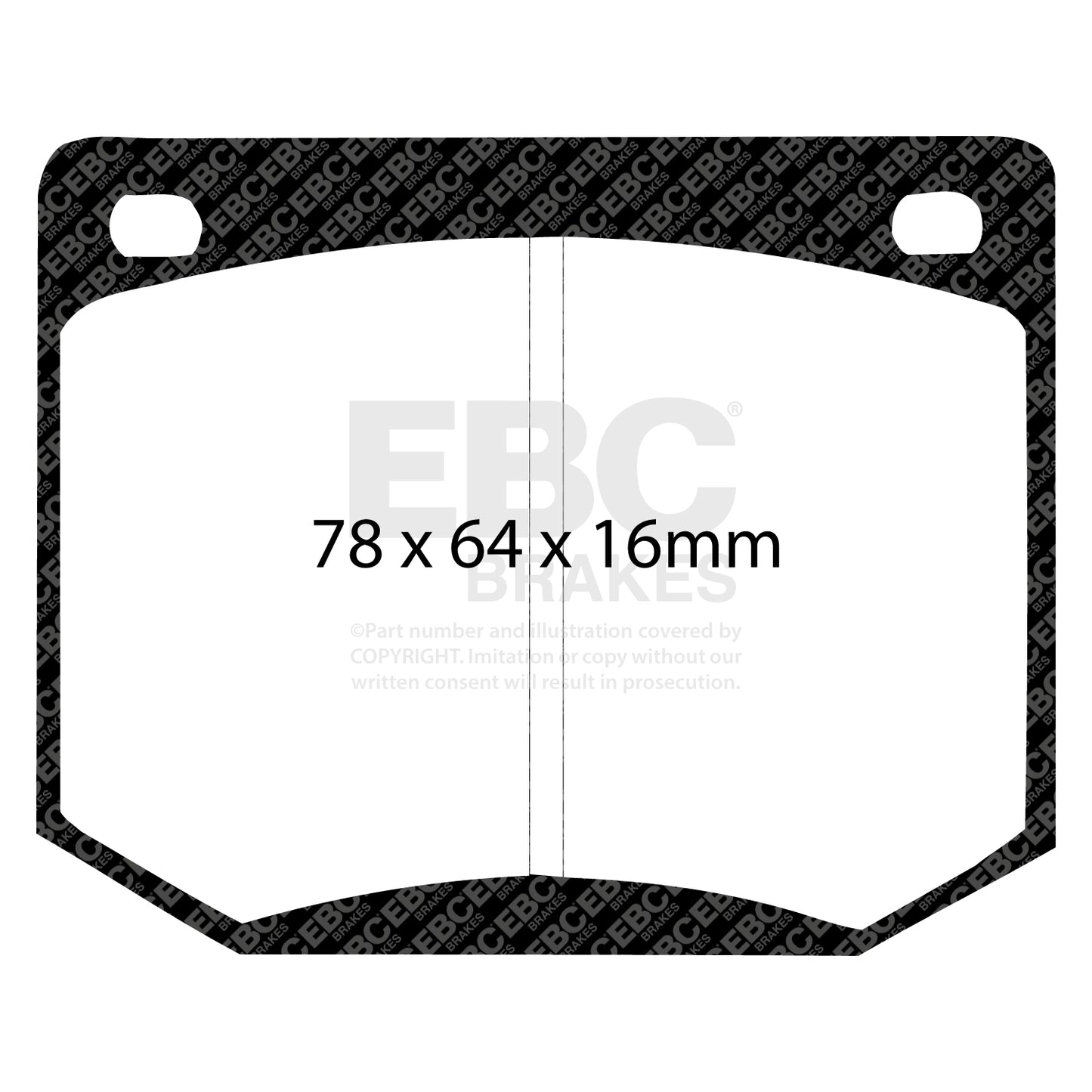 EBC Ultimax OE Replacement Brake Pad Set (DP216)