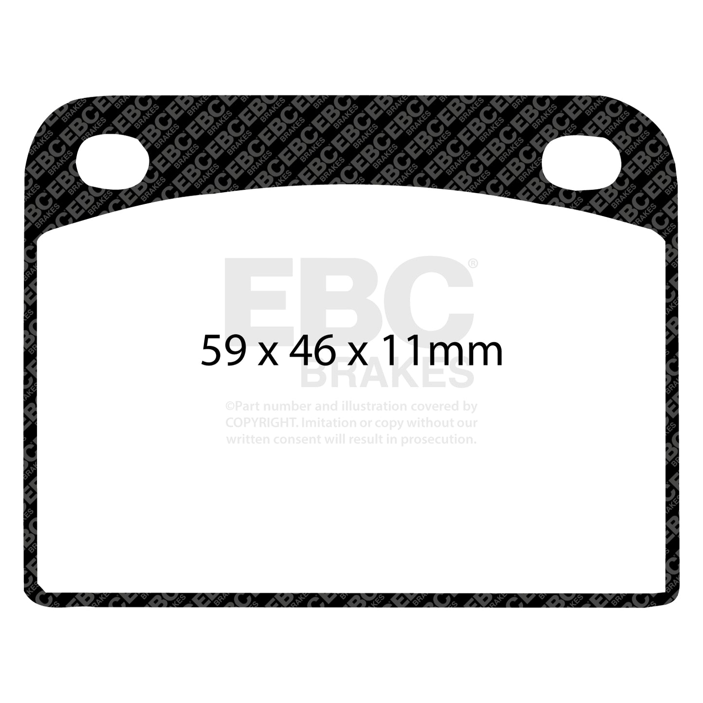 EBC Ultimax OE Replacement Brake Pad Set (DP217)