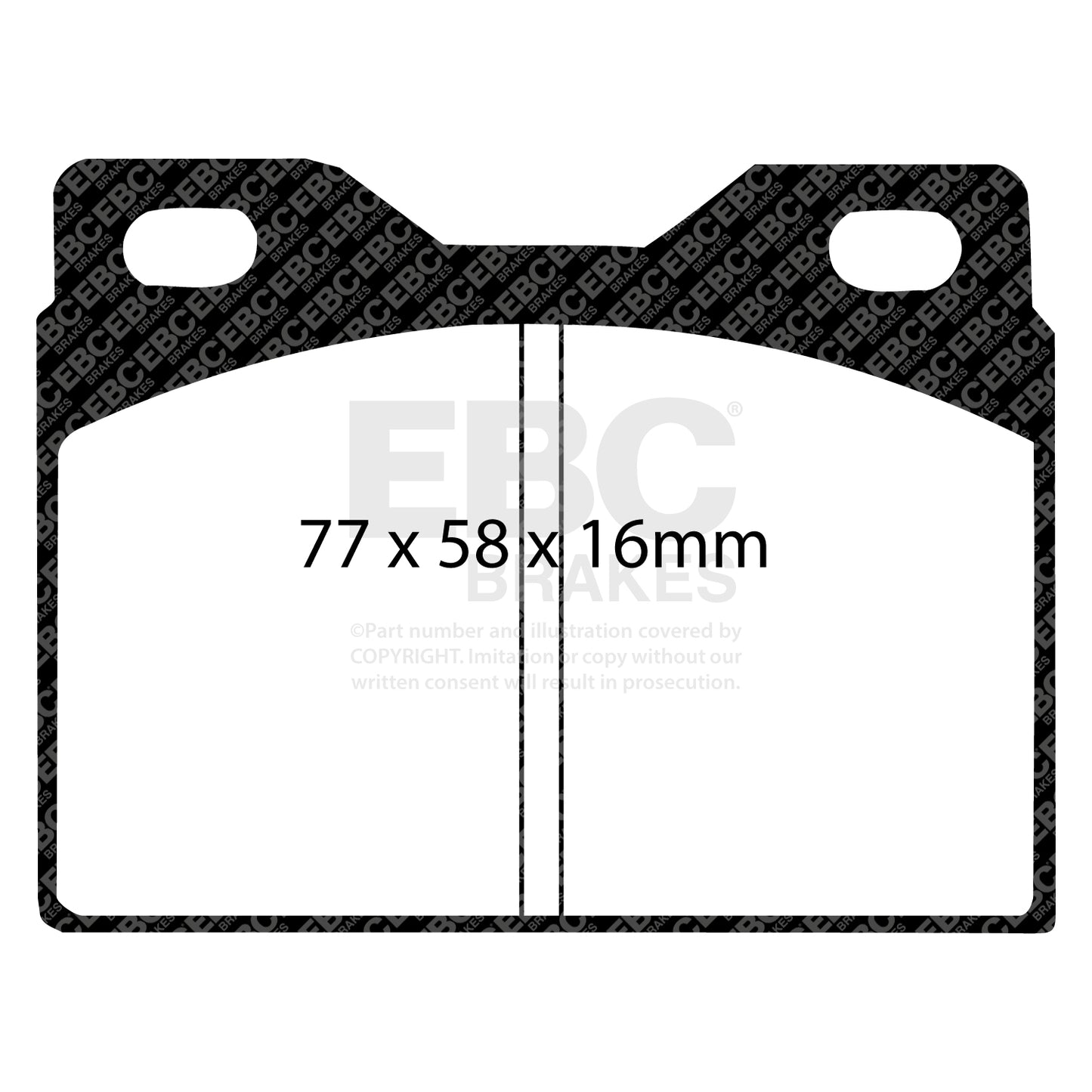 EBC Ultimax OE Replacement Brake Pad Set (DP220)