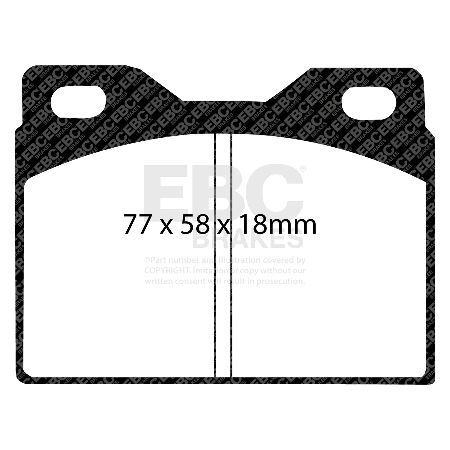 EBC Ultimax OE Replacement Brake Pad Set (DP220/2)