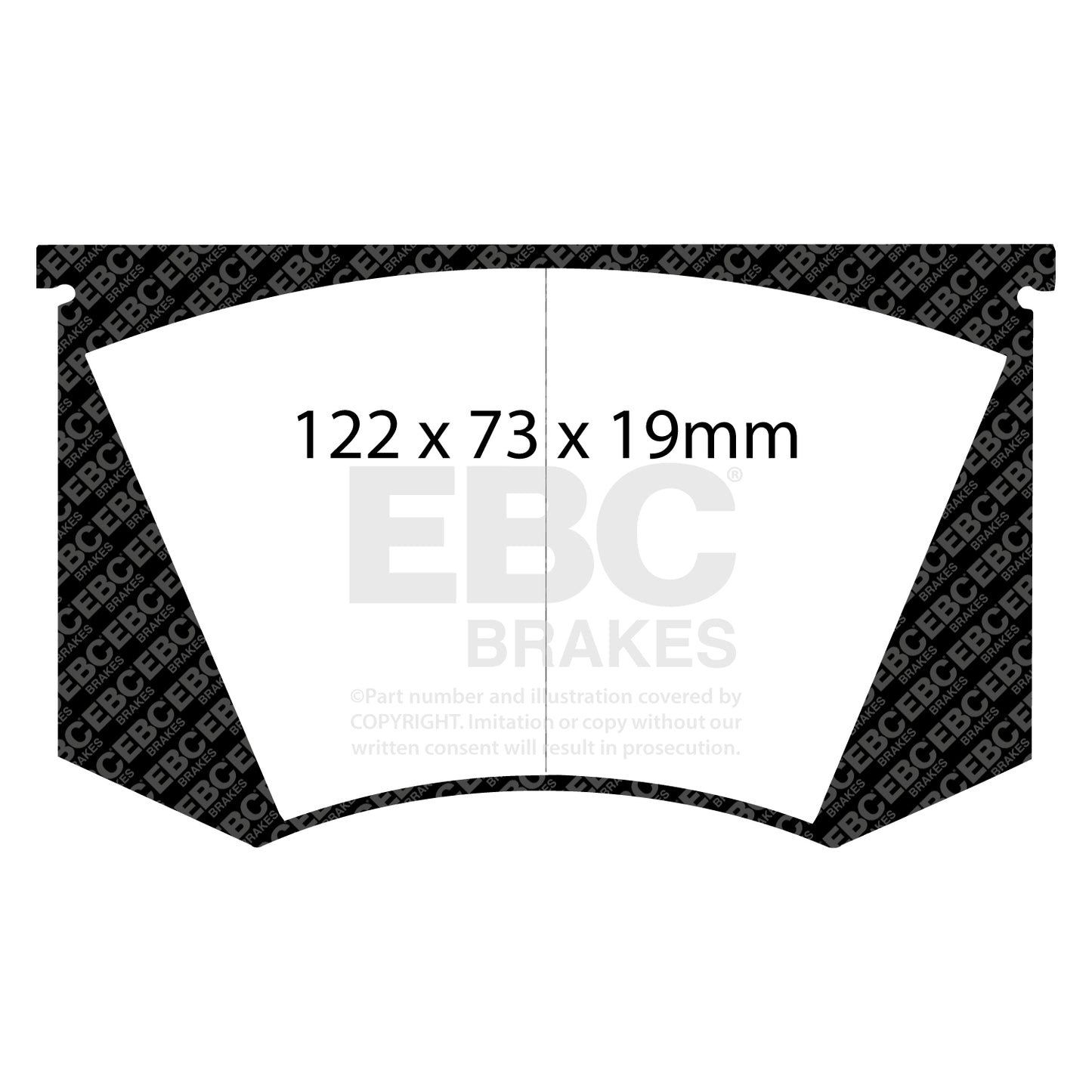 EBC Bluestuff NDX Trackday Brake Pad Set (DP5223NDX)