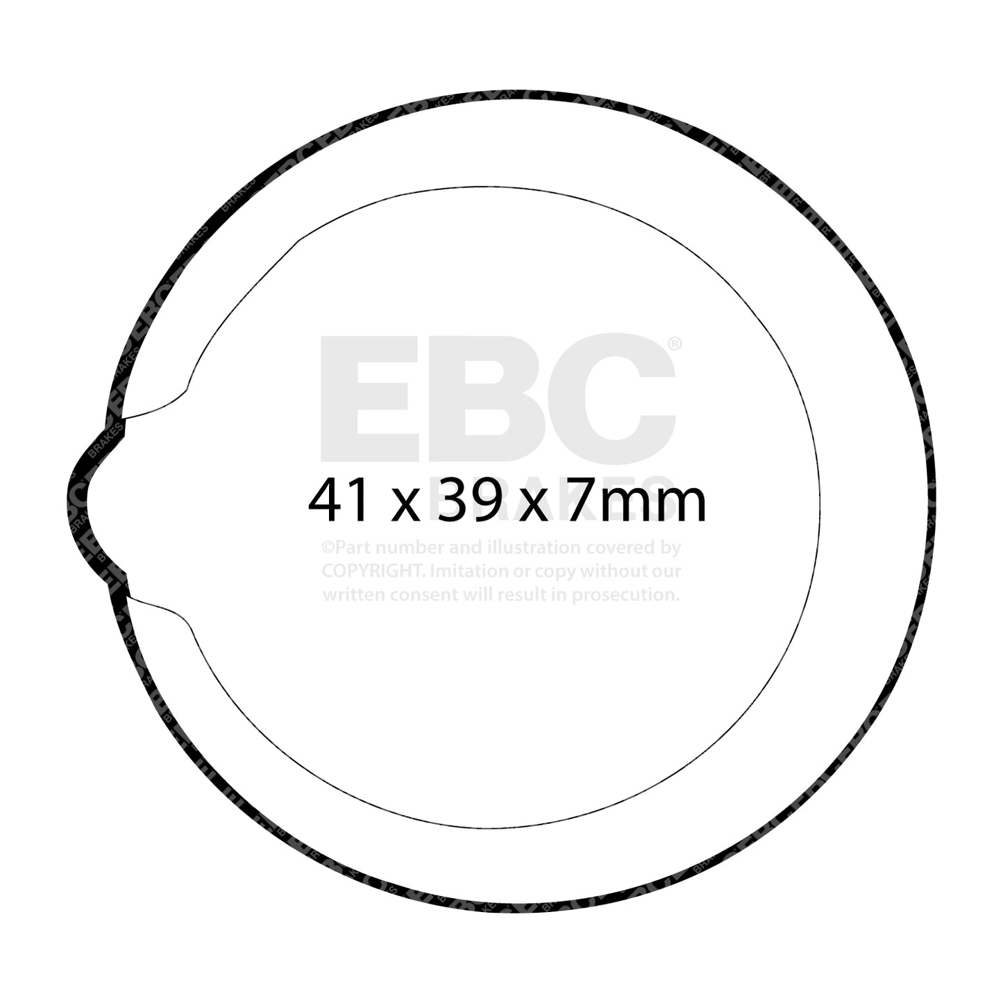 EBC Ultimax OE Replacement Brake Pad Set (DP248)