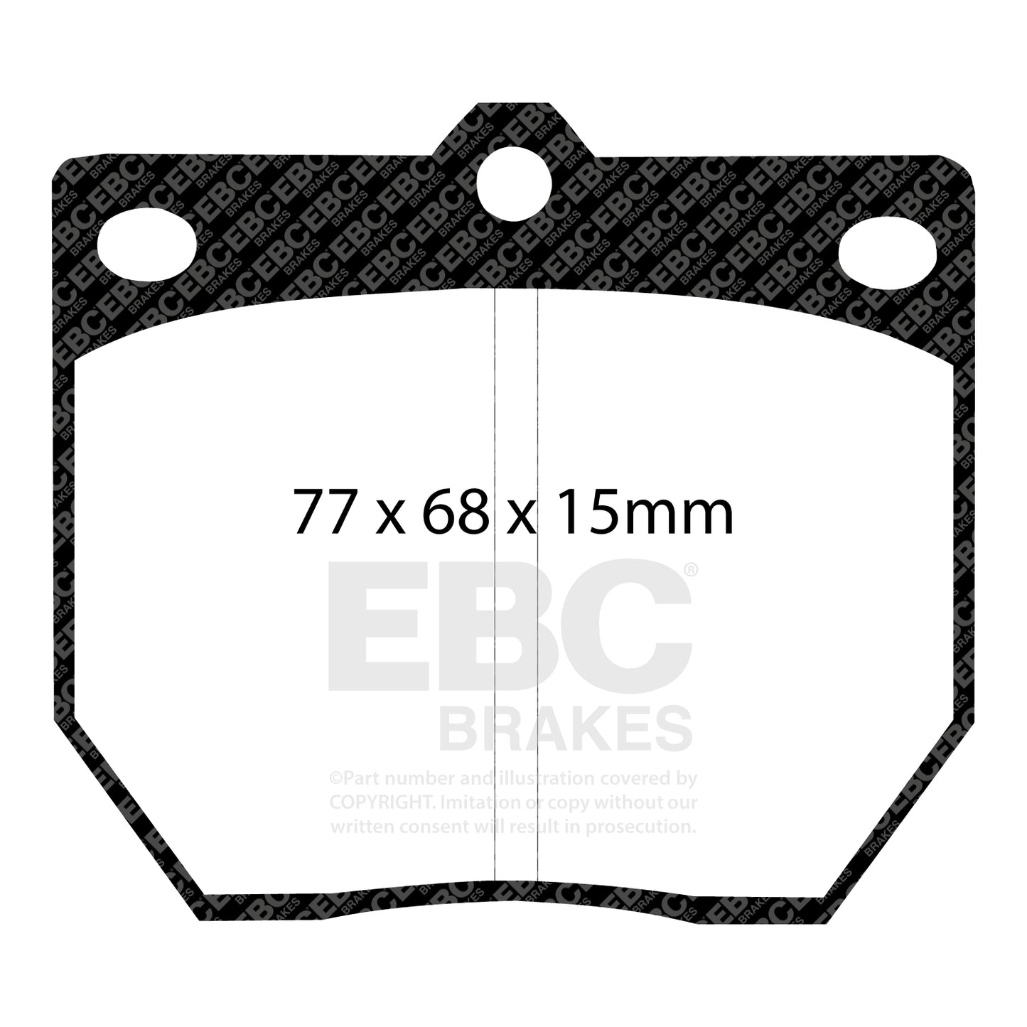 EBC Ultimax OE Replacement Brake Pad Set (DP273)