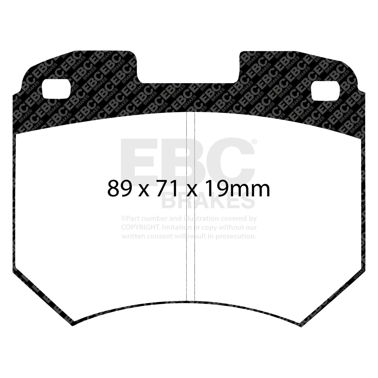 EBC Ultimax OE Replacement Brake Pad Set (DP274)