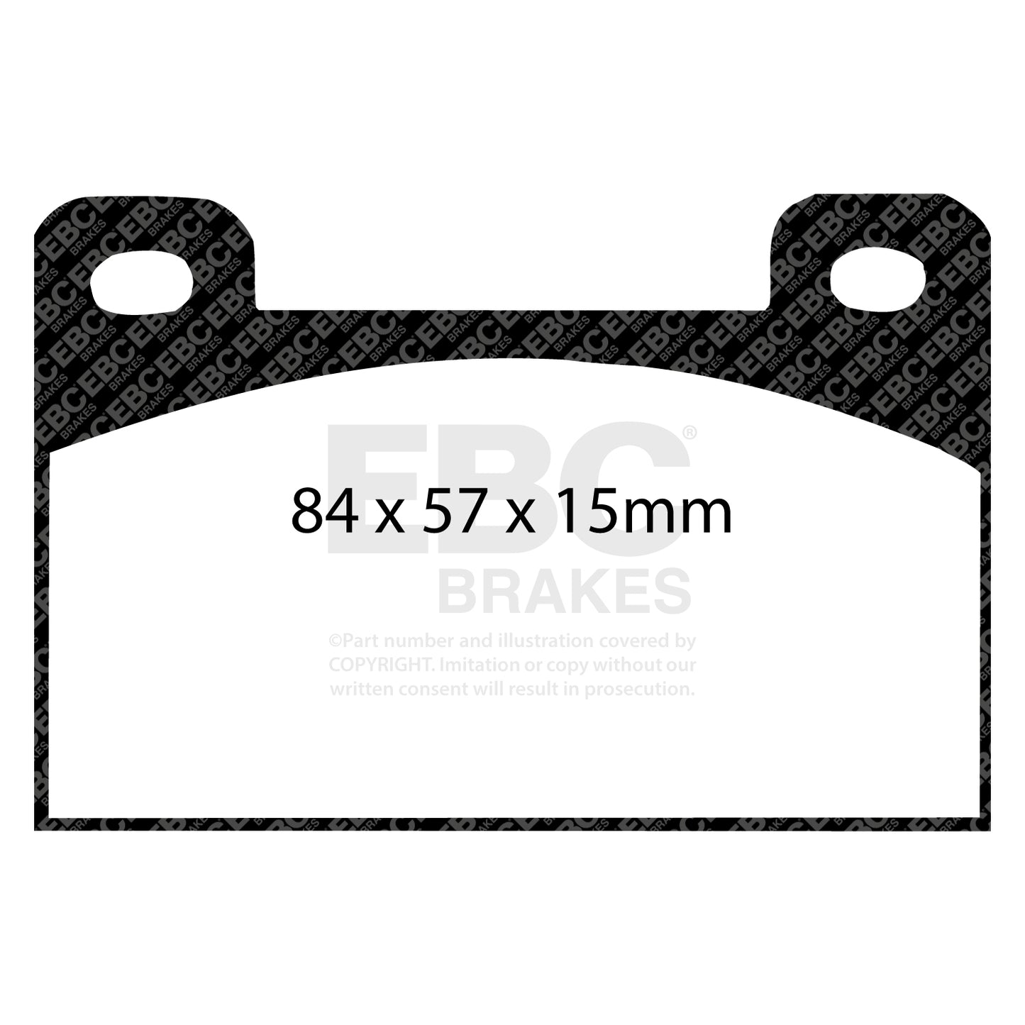 EBC Ultimax OE Replacement Brake Pad Set (DP288)