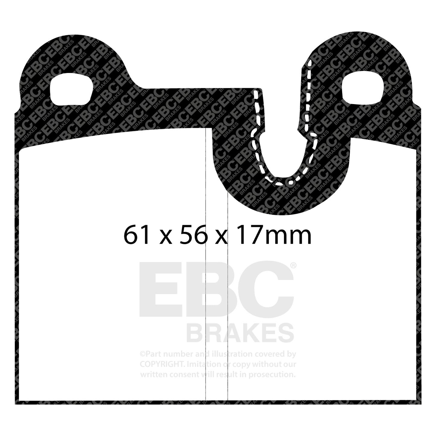 EBC Ultimax OE Replacement Brake Pad Set (DP311)