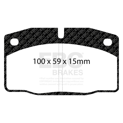 EBC Ultimax OE Replacement Brake Pad Set (DP325)