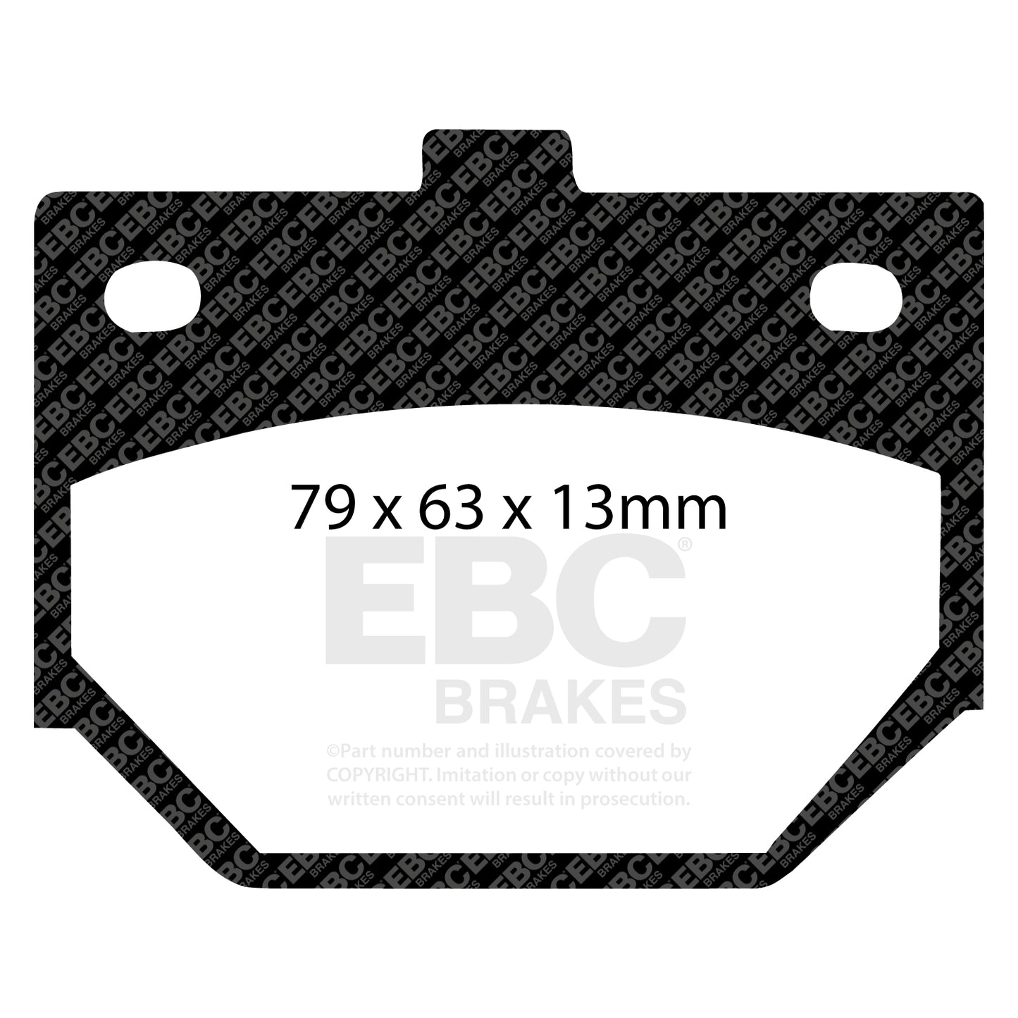 EBC Ultimax OE Replacement Brake Pad Set (DP329)