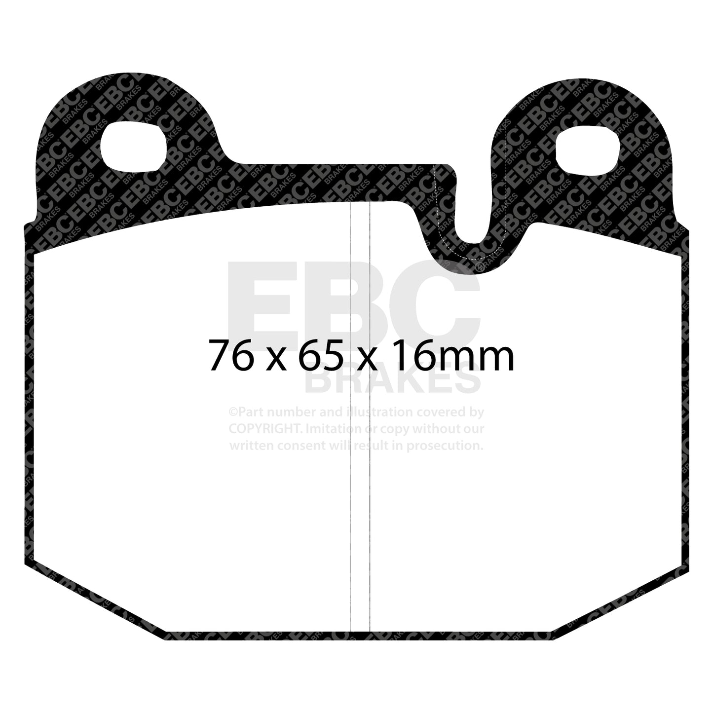 EBC Ultimax OE Replacement Brake Pad Set (DP341)