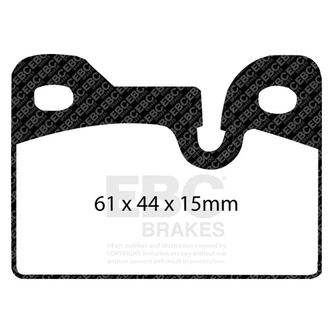 EBC Ultimax OE Replacement Brake Pad Set (DP342)