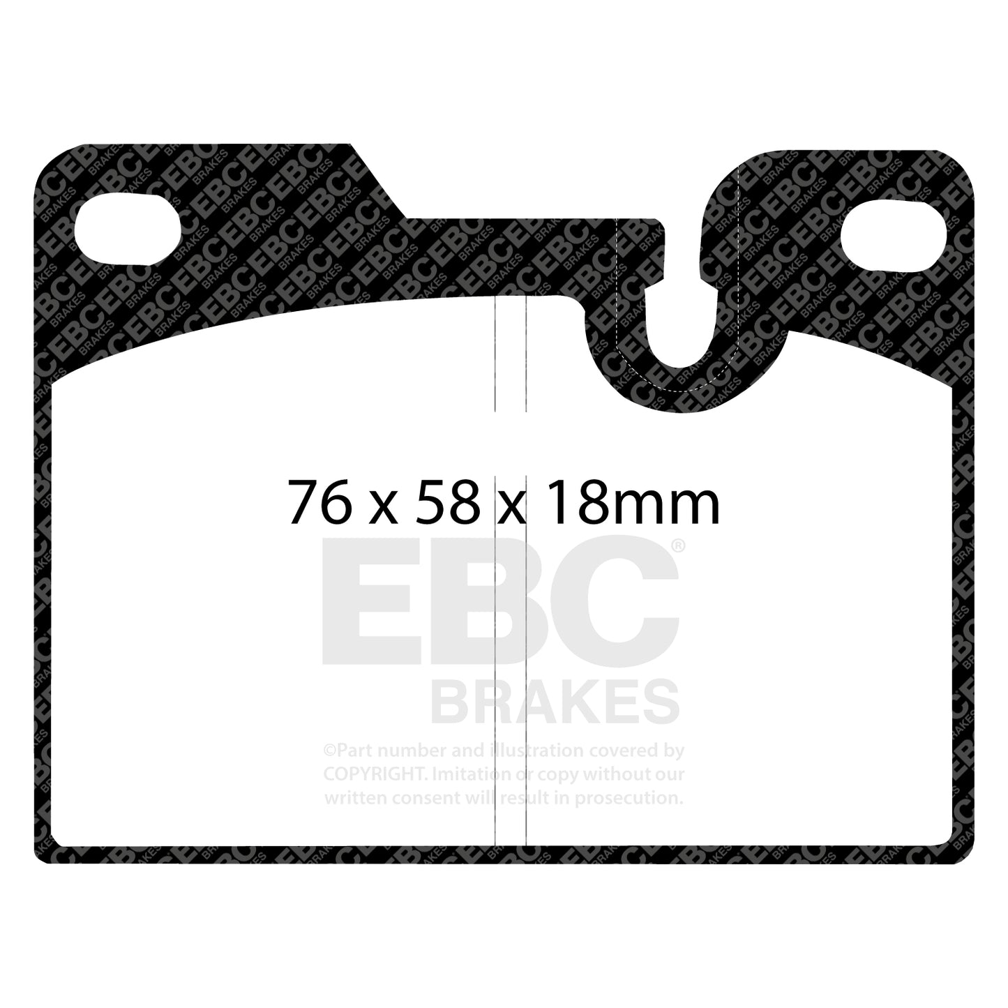 EBC Ultimax OE Replacement Brake Pad Set (DP346)