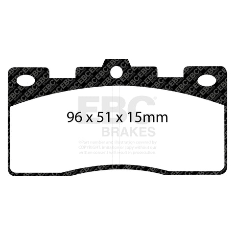 EBC Ultimax OE Replacement Brake Pad Set (DP376)