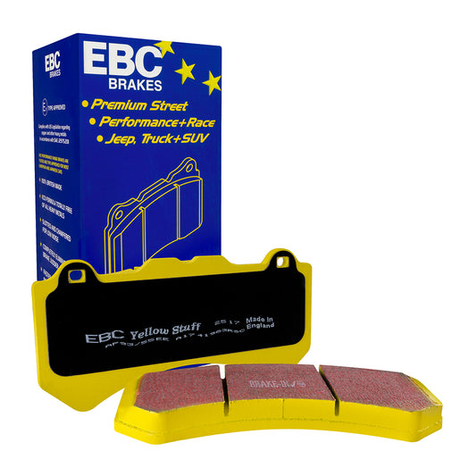 EBC Yellowstuff 4000 Series Street and Track Brake Pad Set (DP41983R)