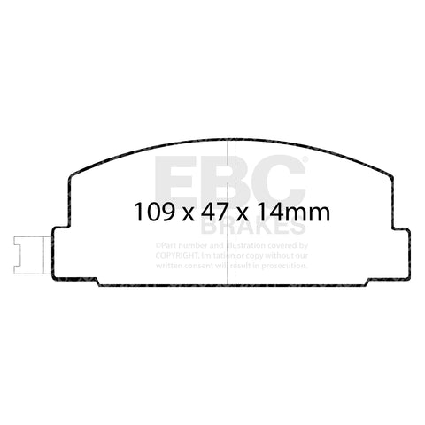 EBC Ultimax OE Replacement Brake Pad Set (DP469)