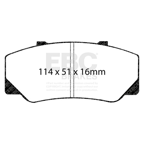 EBC Ultimax OE Replacement Brake Pad Set (DP511)