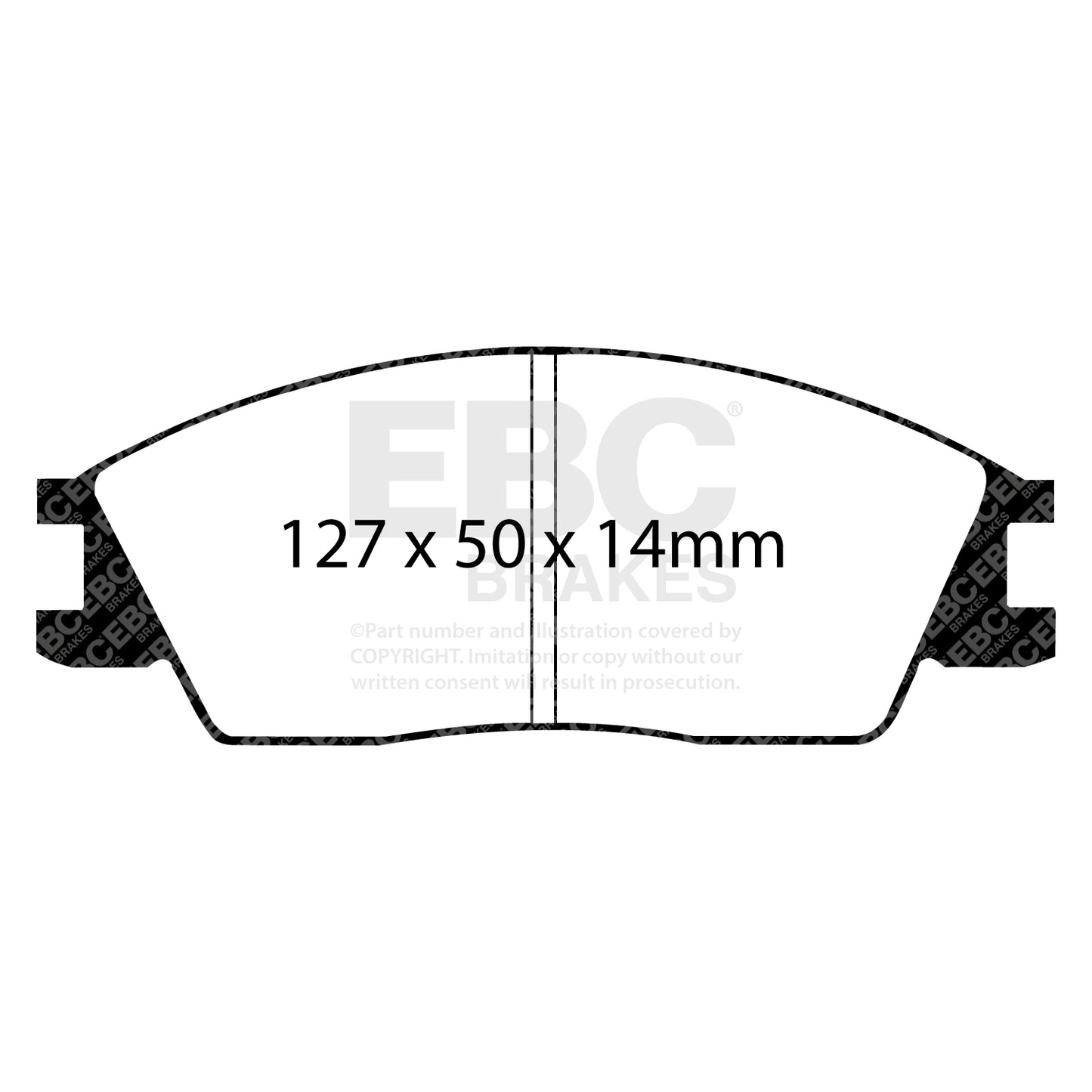 EBC Ultimax OE Replacement Brake Pad Set (DP556)