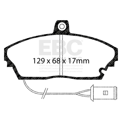 EBC Ultimax OE Replacement Brake Pad Set (DP643)