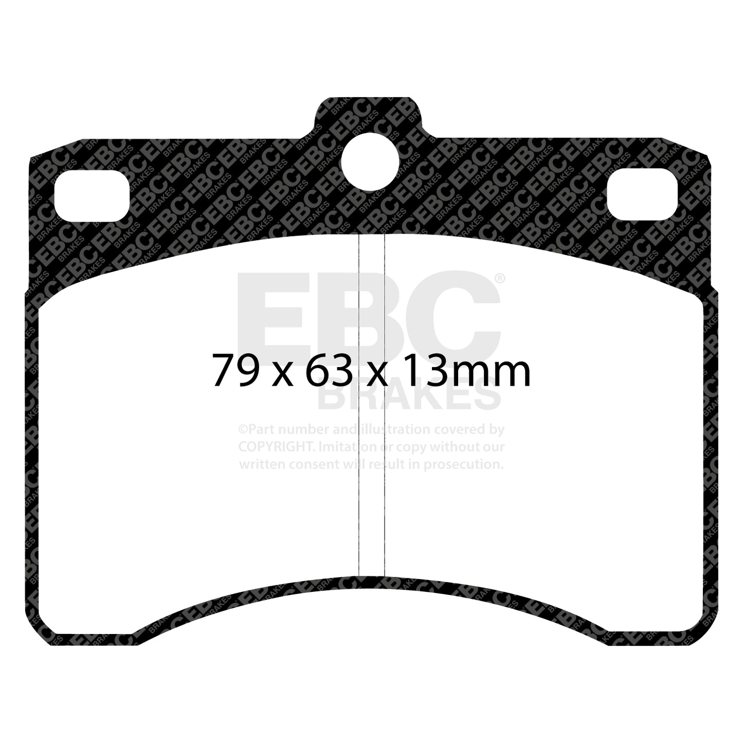 EBC Ultimax OE Replacement Brake Pad Set (DP685)