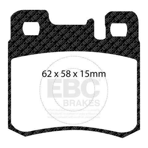 EBC Ultimax OE Replacement Brake Pad Set (DP846)