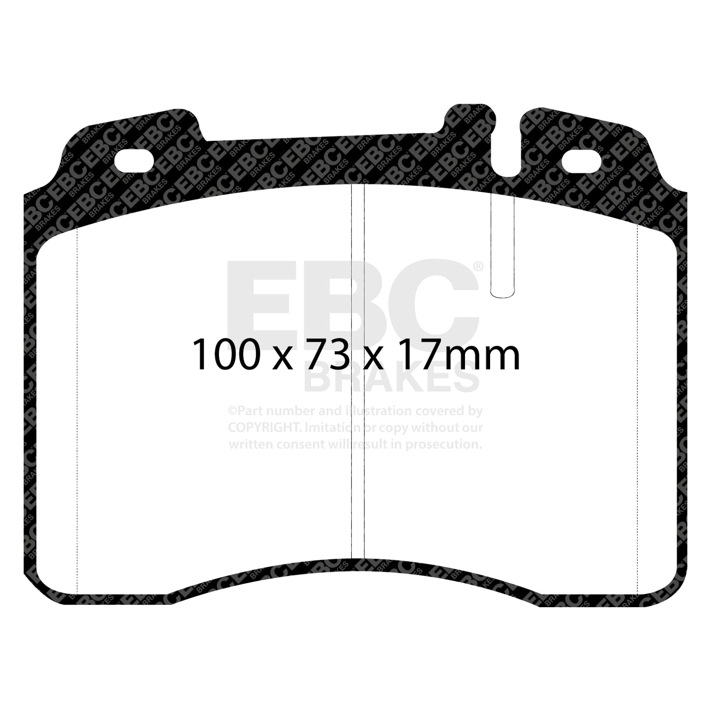 EBC Ultimax OE Replacement Brake Pad Set (DP927)