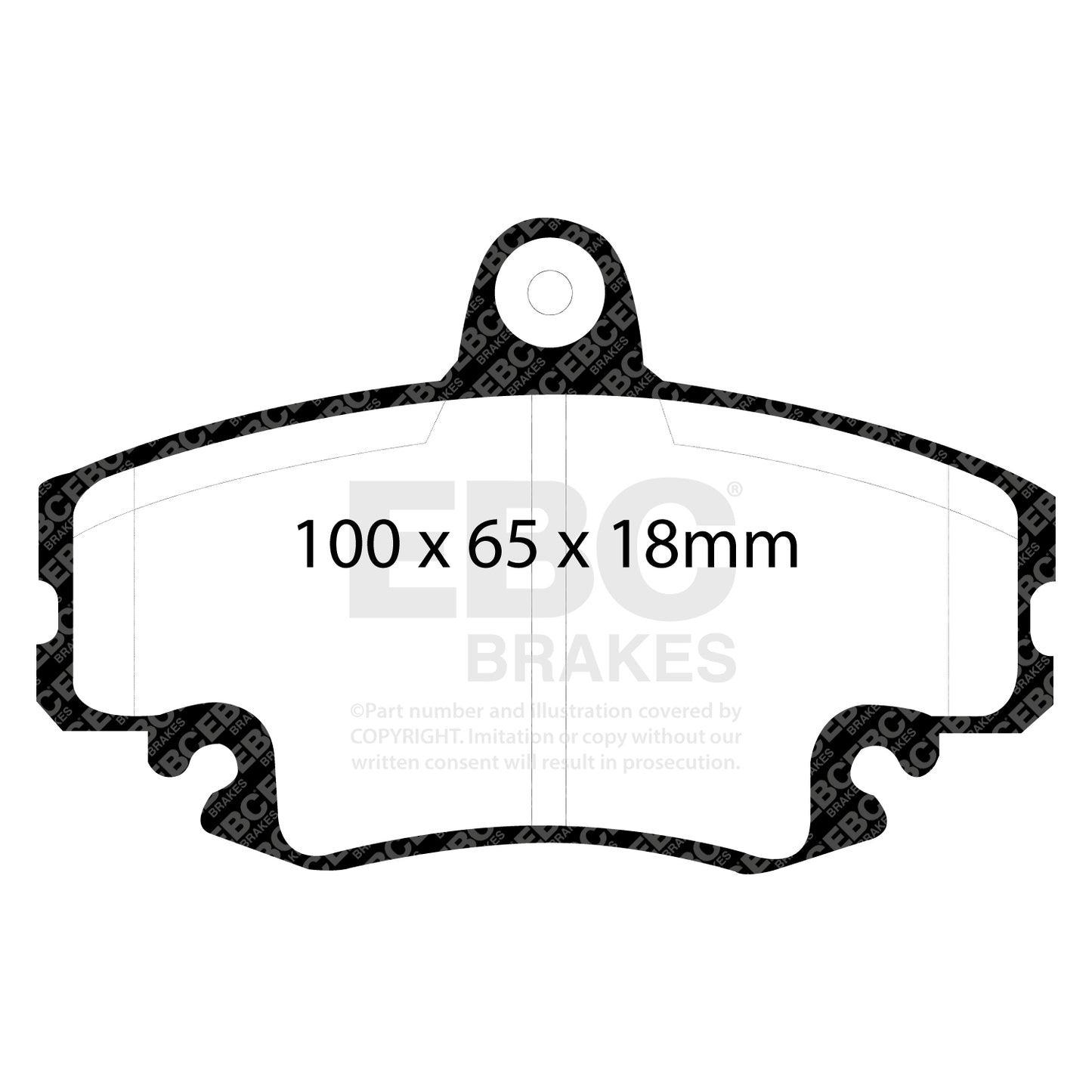 EBC Ultimax OE Replacement Brake Pad Set (DP959)