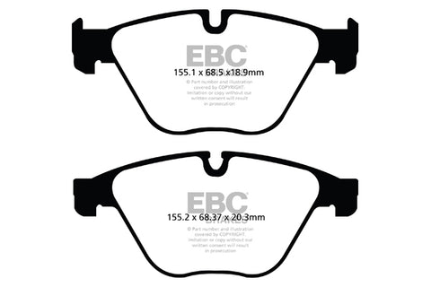 EBC Greenstuff 2000 Series Sport Brake Pad Set (DP22103)